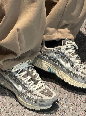 Nike/耐克 P-6000 复古 低帮 休闲跑步鞋 男女款 白银 FN7509-029