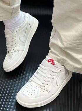 Nike/耐克AirJordan1 RetroLowOG低帮篮球鞋男款橄榄绿HQ6998-200