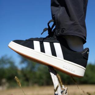 Adidas/阿迪达斯 GRAND COURT ALPHA 00S 低帮板鞋女款黑色JR0543