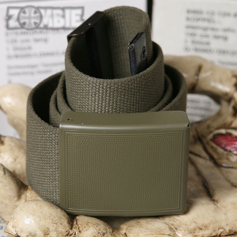 德军多功能户外帆布卡扣腰带