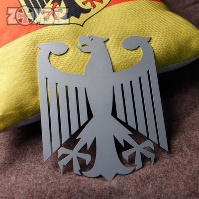 德军不锈钢联邦鹰挂饰配饰徽章
