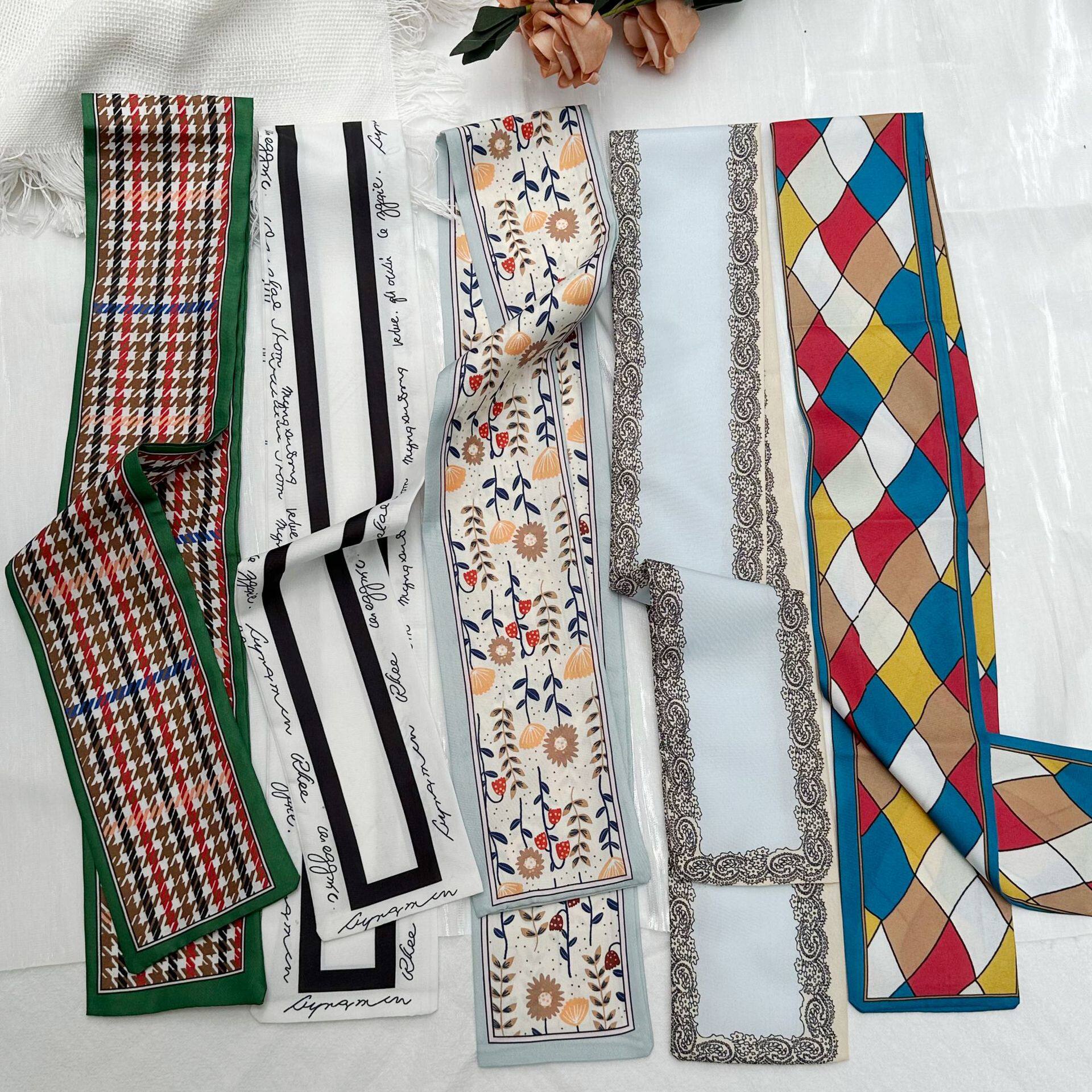 长条邦包小丝巾缠绕系包手柄领巾绑发系发百搭装饰飘带礼盒伴手礼,服饰配件/皮带/帽子/围巾,围巾/丝巾/披肩,淘宝优惠券,粉丝福利购,淘宝优惠卷