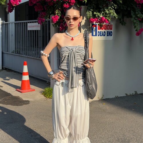 夏季修身短款背心吊带女无胸垫