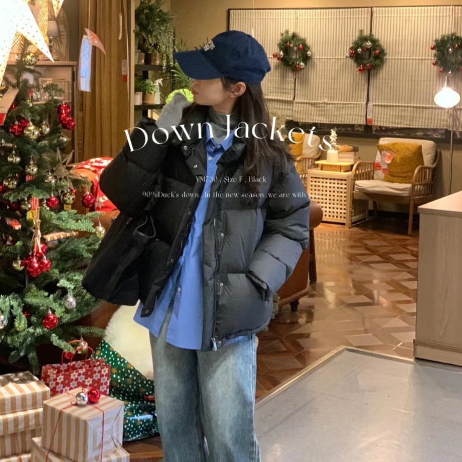 特价 韩国短款羽绒服730 鸭绒85%气质时尚通勤羽绒服外套女 279g