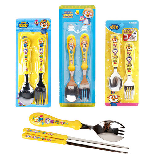 PORORO勺子韩国进口儿童套装