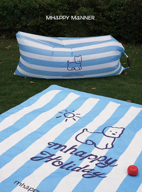 MhappyManner原创假日可收纳便携户外露营帐篷防潮防水加厚野餐垫