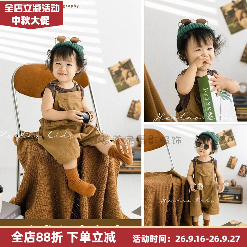 宝宝照儿童摄影背带慕慕家简约图片