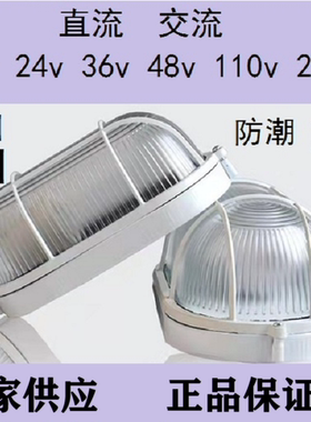 双用48v交流直流36V防潮灯两用12V防水灯24V110v127付220服防爆灯