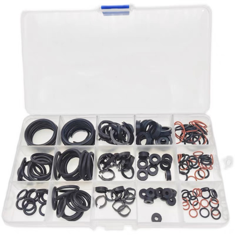 货车气路接头胶圈修理包法士特变速箱12档高低速气管接头胶圈卡子