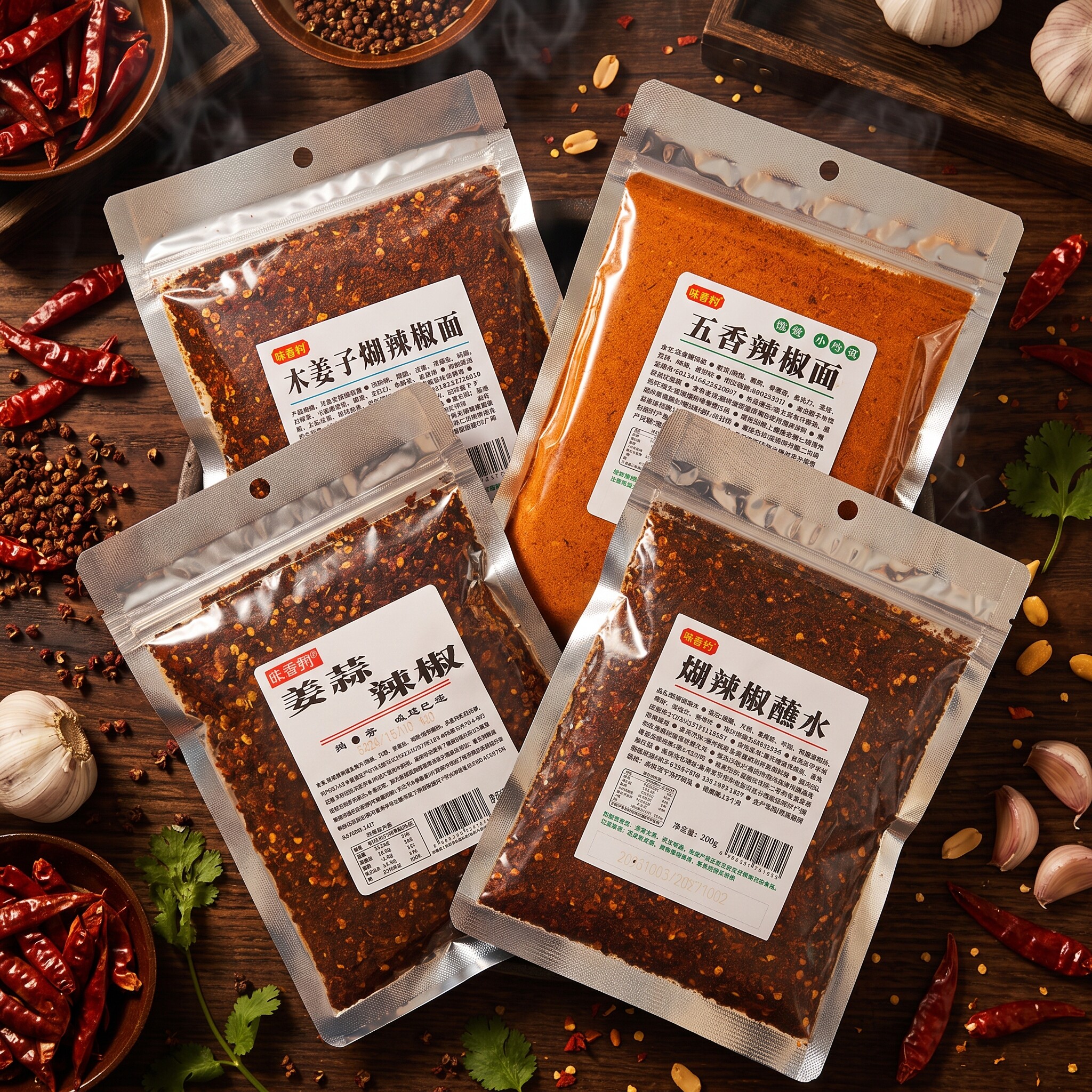 贵州特产蘸水辣椒面麻辣味柴火煳辣椒面火锅蘸水烤肉烧烤蘸料调味