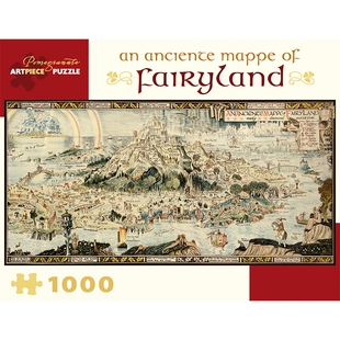 Pomegranate美国石榴进口拼图AA978 仙境地图1000片玩具成人减压