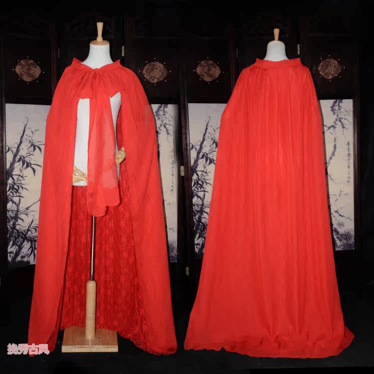 挽秀古风-披风男斗篷夏季汉服配件女日常原创防晒飘逸调衫中国风在类目 女装/女士精品, 唐装/民族服装/舞台服装, 民族服装/舞台装中 - 来自Buy2taobao.com提供专业的淘宝代购服务