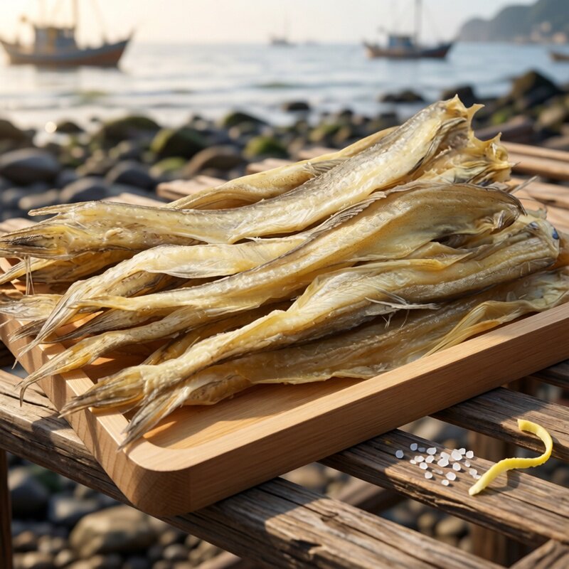 舟山淡干龙头烤500g 东海野生龙头鱼干虾潺豆腐鱼干无刺海鲜干货