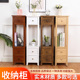 置物架阳台装 免安装 花架子实木客厅落地式 饰布置多肉花盆架窄柜子
