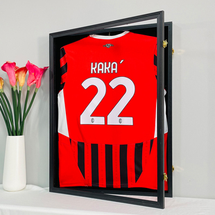 定制球衣裱框足球篮球星签名世界杯球衣无损装裱衣服收藏展示相框