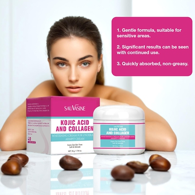 SAUVASINE曲酸私处白皙霜 Collagen kojic acid  Armpit Cream50g