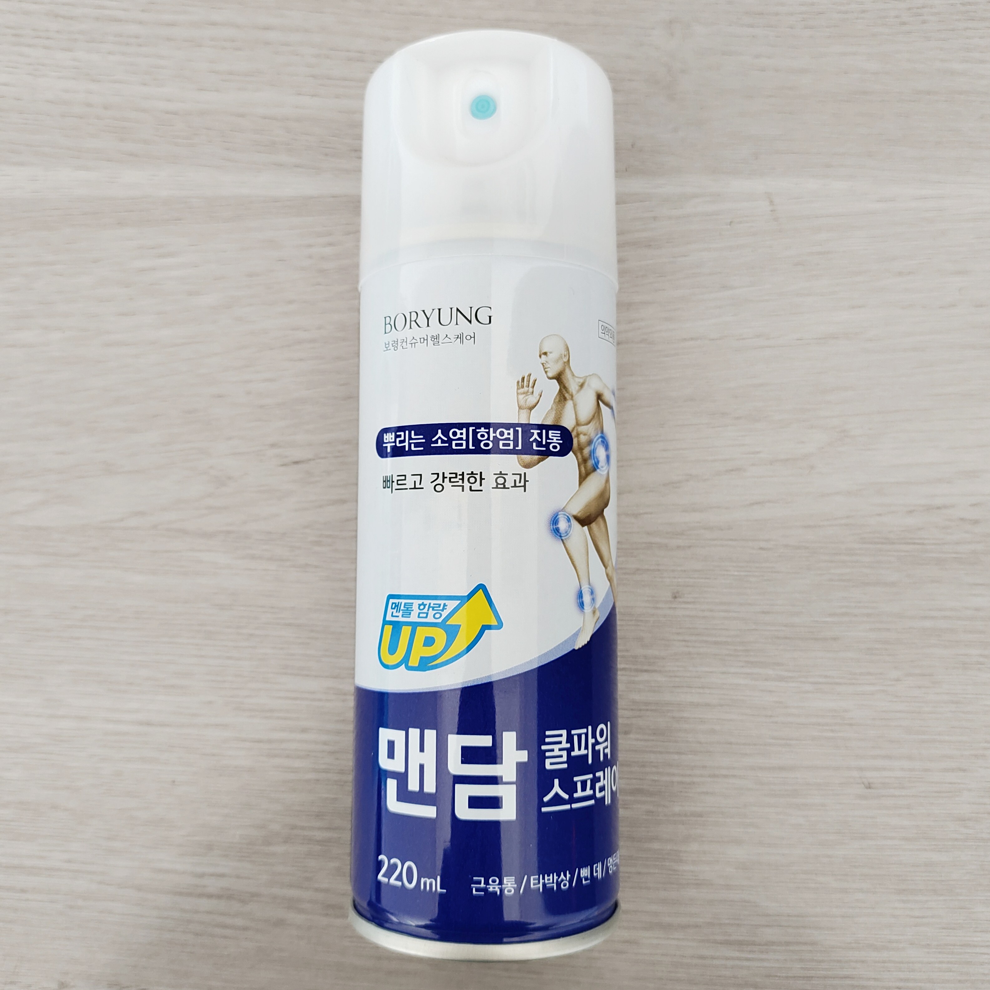 韩国喷雾喷剂220ml一瓶全身疼痛腰间劲椎肩膀痛运动高尔夫网球伤