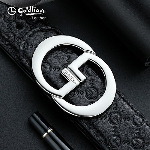 金利来新款休闲商务潮流男式皮带