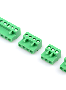 插头 HT508K 2P/3P/4P/5P/6P/8P-10P 拔插式接线端子 间距5.08MM