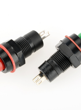 DS-211/213圆形按钮开关红绿色带锁自锁无锁自复位小按键10MM开孔