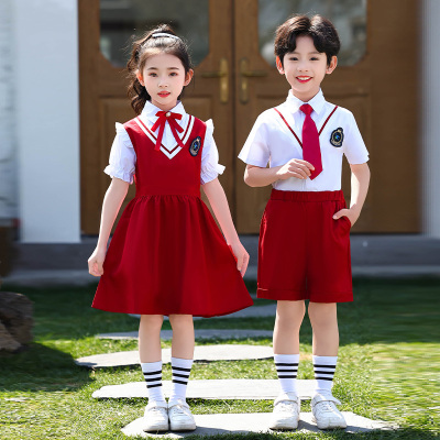 幼儿园英伦风小学生大合唱演出服