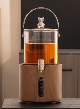 全玻璃花茶桶煮茶桶煮茶器
