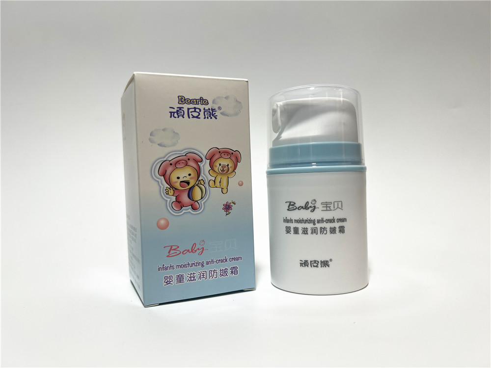 新品顽皮熊婴童滋润防皴霜50g婴幼儿儿童男女宝宝秋冬抹脸