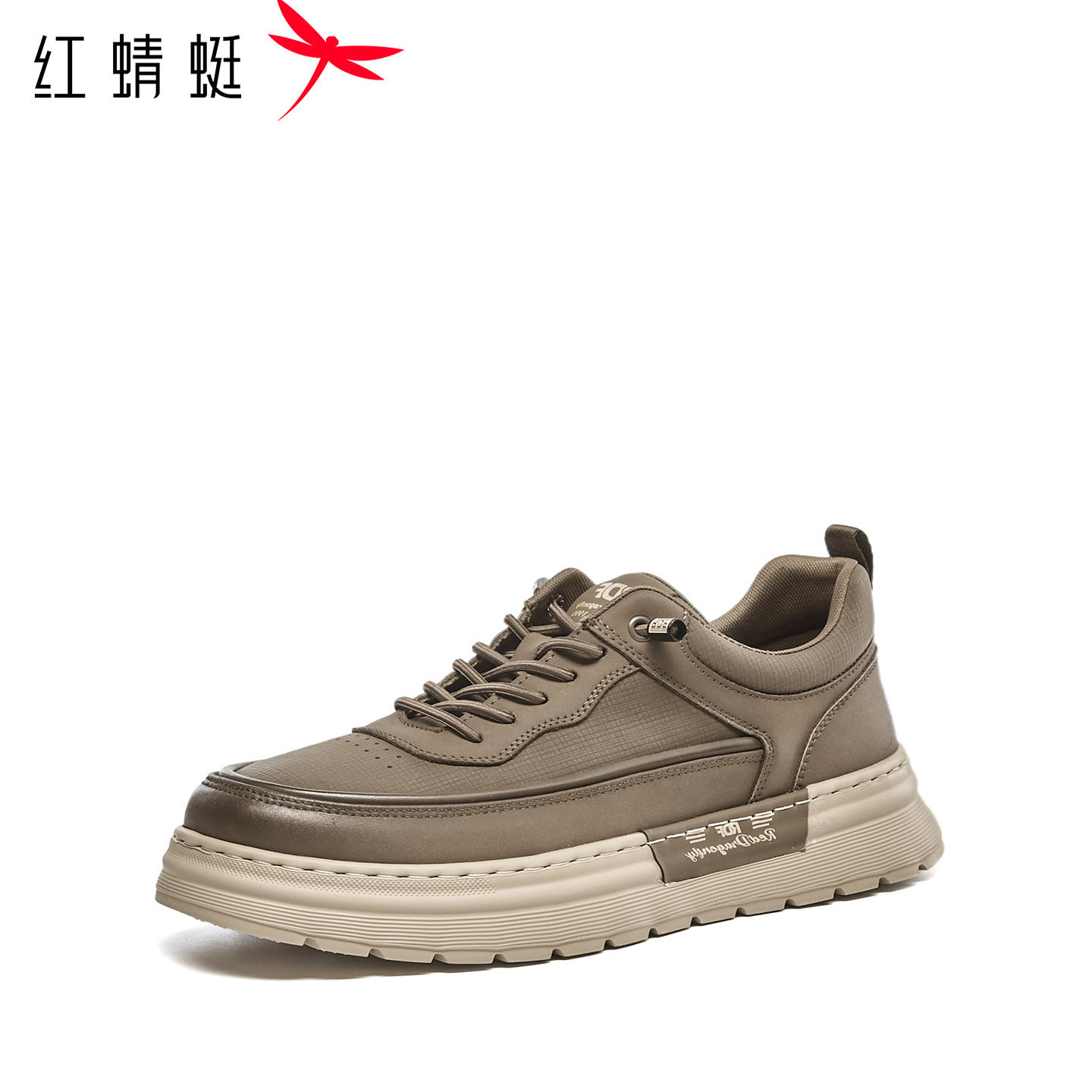 【门店发货】红蜻蜓2026秋季新品时尚休闲工装鞋男单鞋AQ7803140