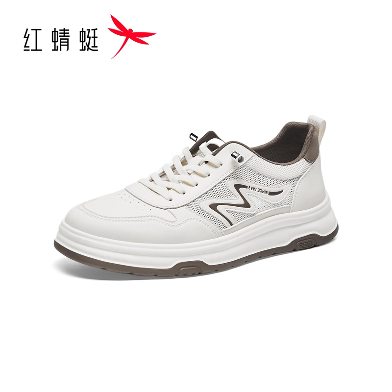 【门店发货】红蜻蜓2026夏季新品休闲时尚板鞋男单鞋AX7881903