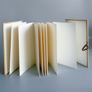 diy手工书空白手绘本视传作品集自制立体书个性剪贴相册涂鸦本