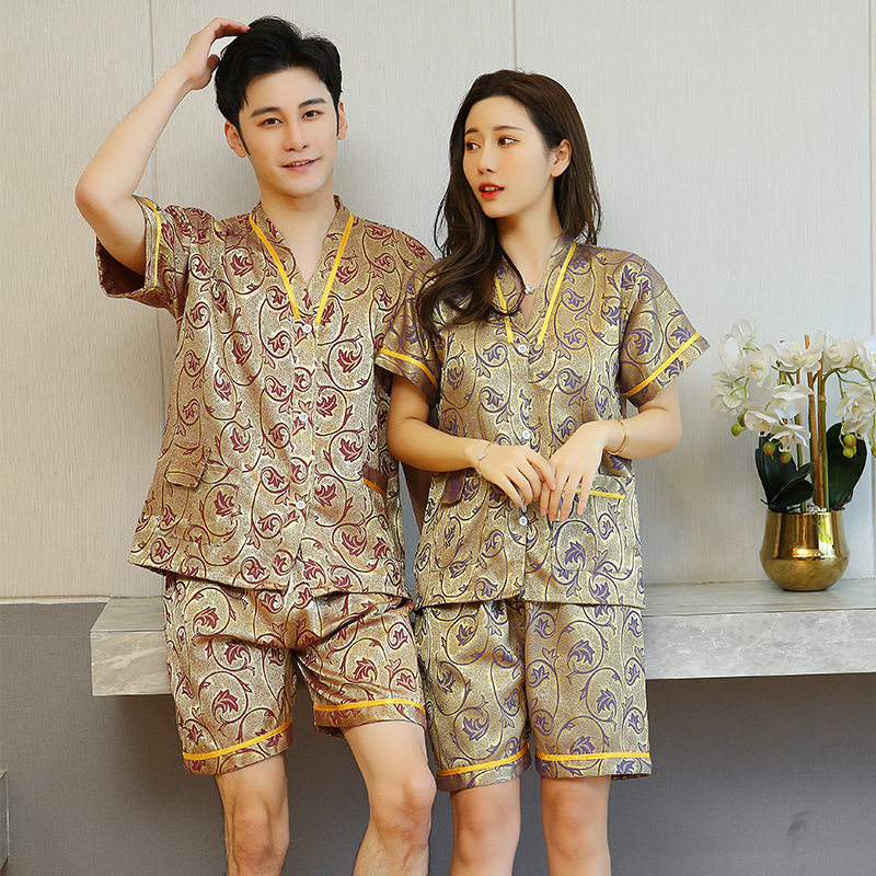 棉麻提花前后开衫情侣理疗服艾灸服推拿服足疗保健按摩服套装男女