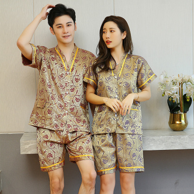 跨境情侣款艾灸服前后开扣