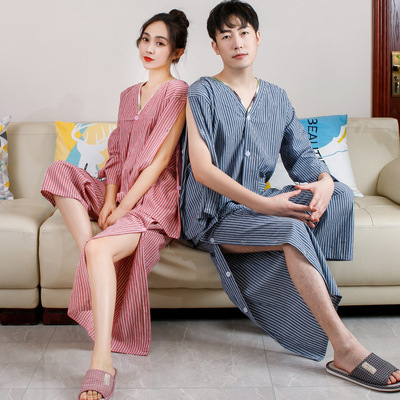 耐昱艾灸服长款肩袖开前后开男女刮痧服推拿服按摩火疗头道汤酒店