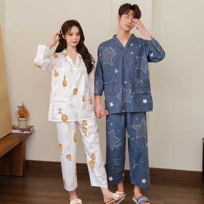 高档汗蒸服男女情侣温泉酒店洗浴服美容按摩理疗熏蒸足疗居家套装