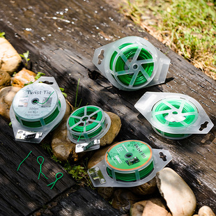 植物捆绑线绑花带花卉园艺扎线扎带铁丝线带爬藤藤蔓固定绳剪扎丝