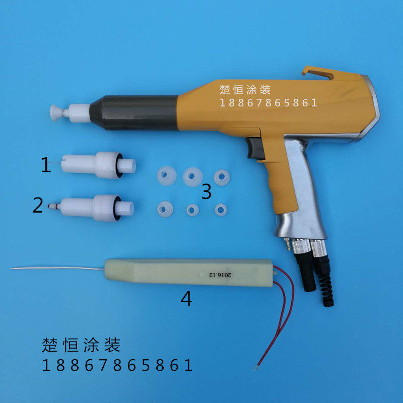 金马三代静电粉末喷枪枪头  导电针 喇叭口  电极针 喷粉枪配件,机械设备,涂装设备,淘宝优惠券,粉丝福利购,淘宝优惠卷