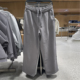 宽松直筒运动长裤 0761371 松紧腰休闲裤 卫裤 obasov男装 26春新款