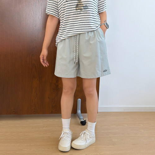 宛宛大码休闲短裤女夏季薄款高腰宽松显瘦胖mm梨形身材阔腿a字裤
