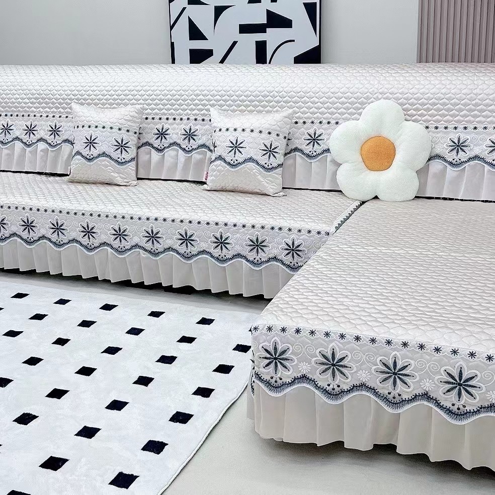 2026新款沙发垫简约现代组合沙发盖布贵妃直排防滑坐垫套