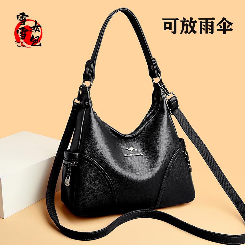 妈妈包包2025新款中年女士斜挎包