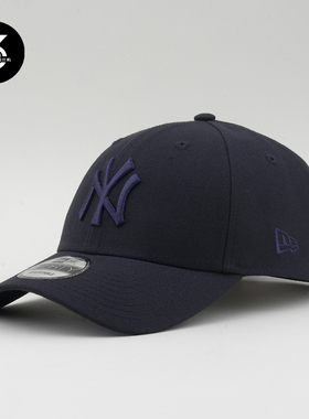 韩国代购NEWERA纽亦华帽子男女同款经典940硬顶大标棒球帽藏蓝NY