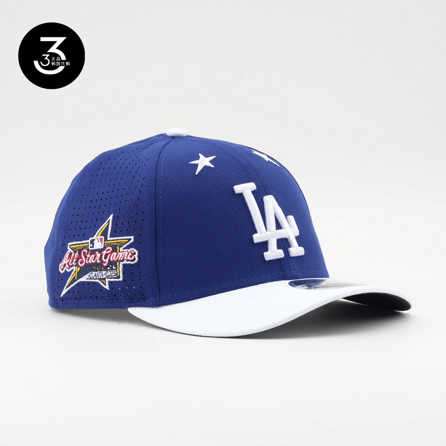 美国代购NEWERA纽亦华MLB全明星940硬顶网眼棒球帽LA洛杉矶道奇