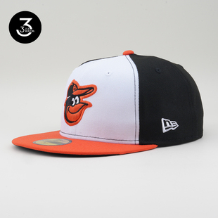 韩国代购NEWERA纽亦华美职棒MLB球队平沿全封棒球帽巴尔迪摩金莺