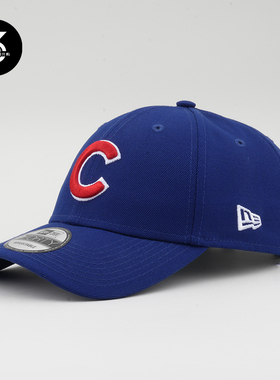 韩国代购NEWERA纽亦华帽子MLB球队标940硬顶棒球帽红C芝加哥小熊