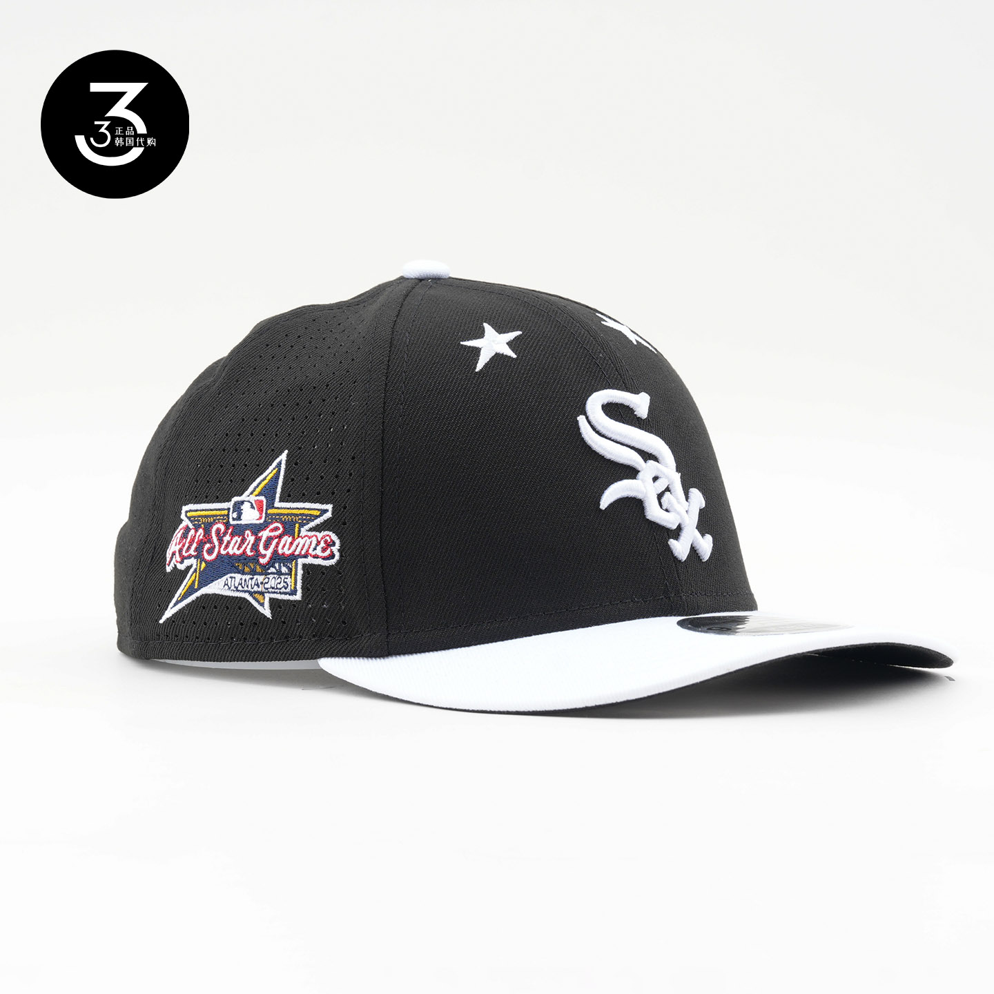 美国代购NEWERA纽亦华MLB全明星940硬顶网眼棒球帽SOX芝加哥白袜