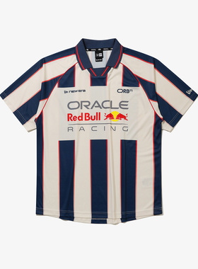 韩国代购NEW ERA X ORACLE RED BULL RACING纽亦华X红牛联名T恤黄
