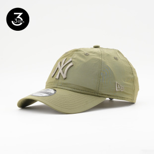韩国代购 NEWERA纽亦华速干防晒940软顶大标棒球帽NY洋基橄榄绿