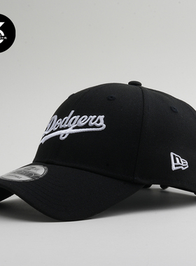 韩国代购NEWERA纽亦华帽子Dodgers940硬顶MLB洛杉矶道奇黑色LA
