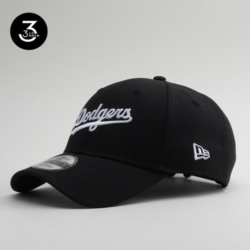 韩国代购NEWERA纽亦华帽子Dodgers940硬顶MLB洛杉矶道奇黑色LA