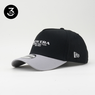 韩国代购 NEWERA纽亦华高尔夫940硬顶大头围卡车帽双拼色藏蓝拼灰